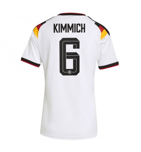 Saksa Joshua Kimmich #6 Kotipaita Naisten MM-kisat 2026 Lyhythihainen Saksa Joshua Kimmich #6 Kotipaita Naisten MM-kisat 2026 Lyhythihainen